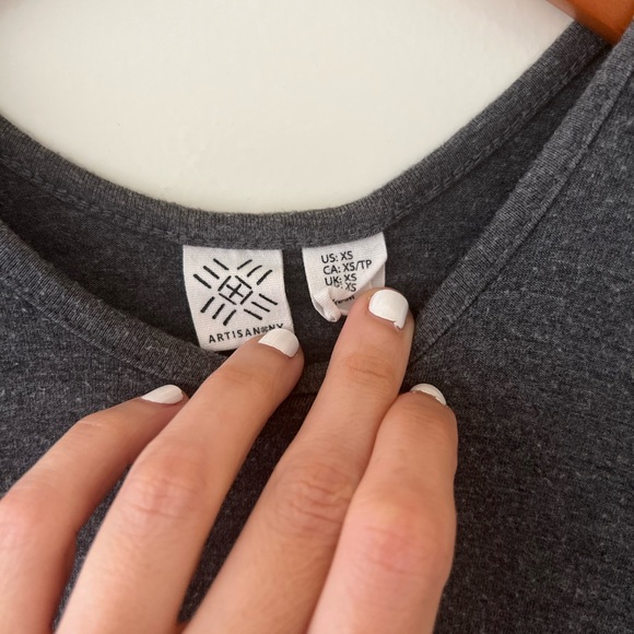 Soft Artisan NY Gray Swing Dress XS/S/M - Picture 4 of 4